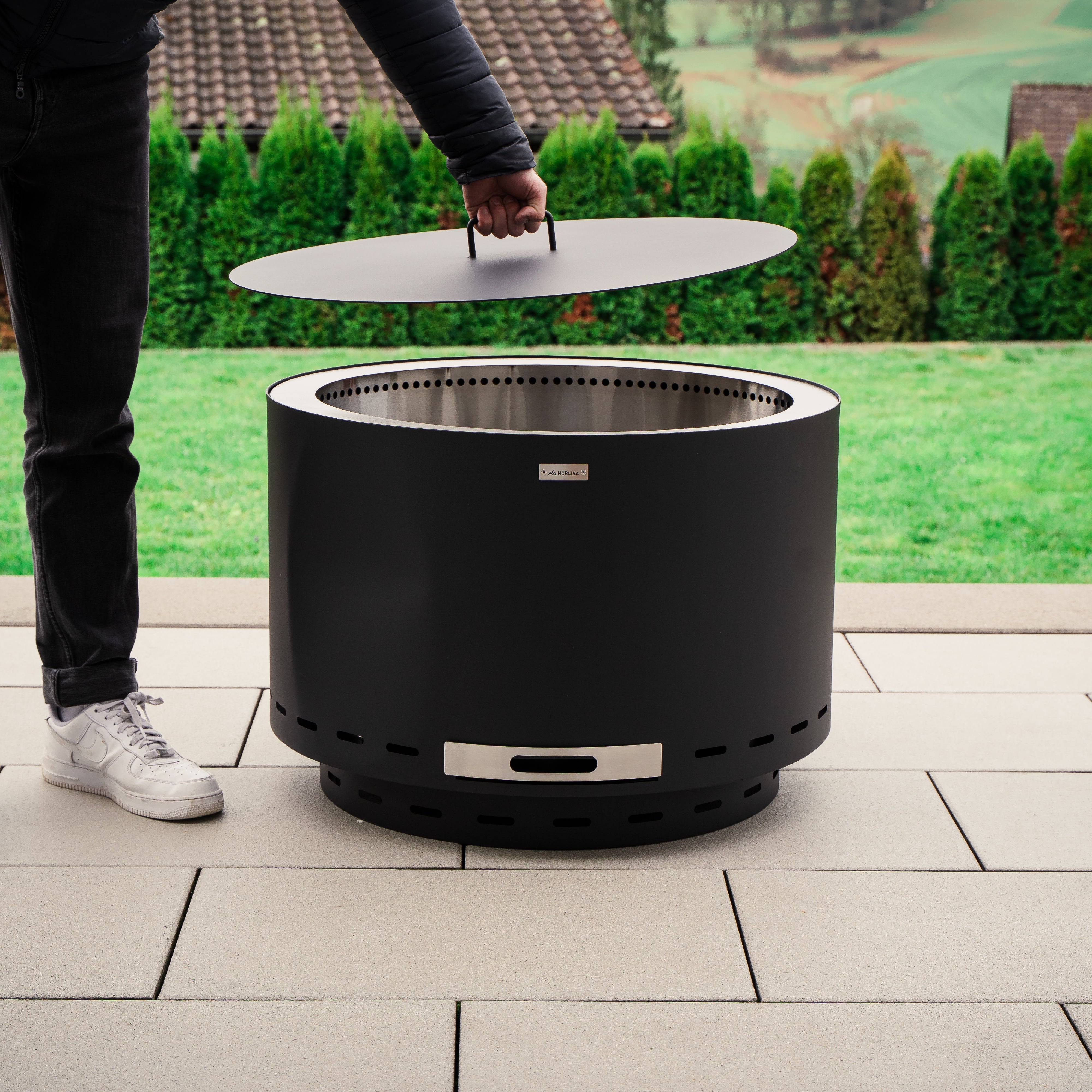 Vuurschal-deksel Venna