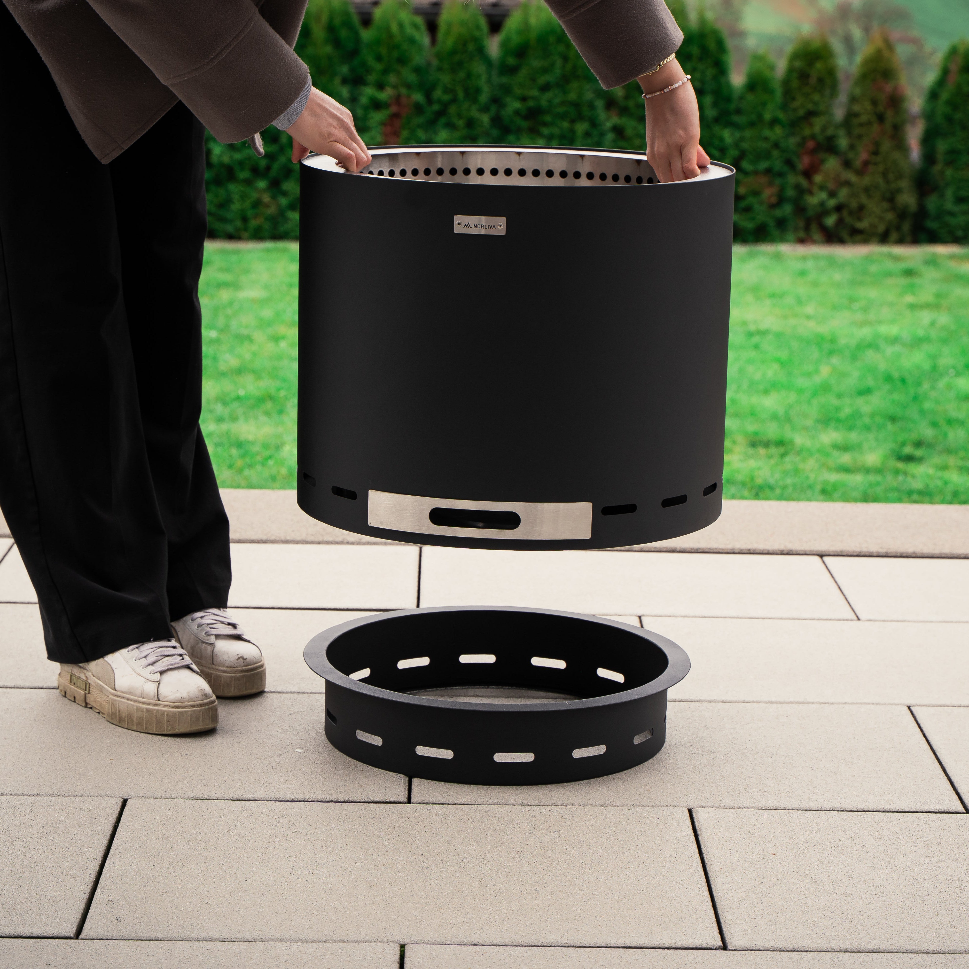 Rookvrije vuurschaal Skara