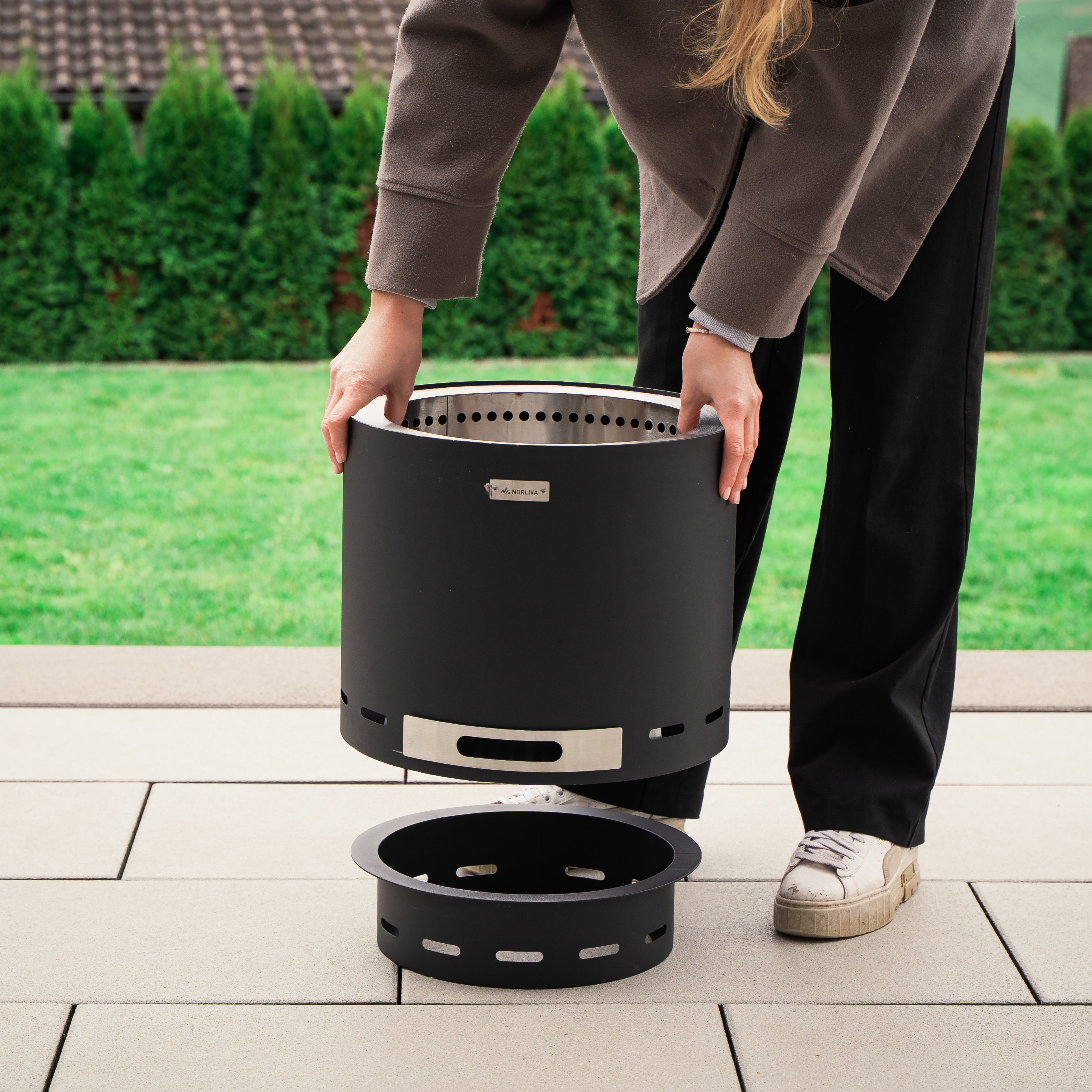 Set: Eda + Deksel + Grillrooster