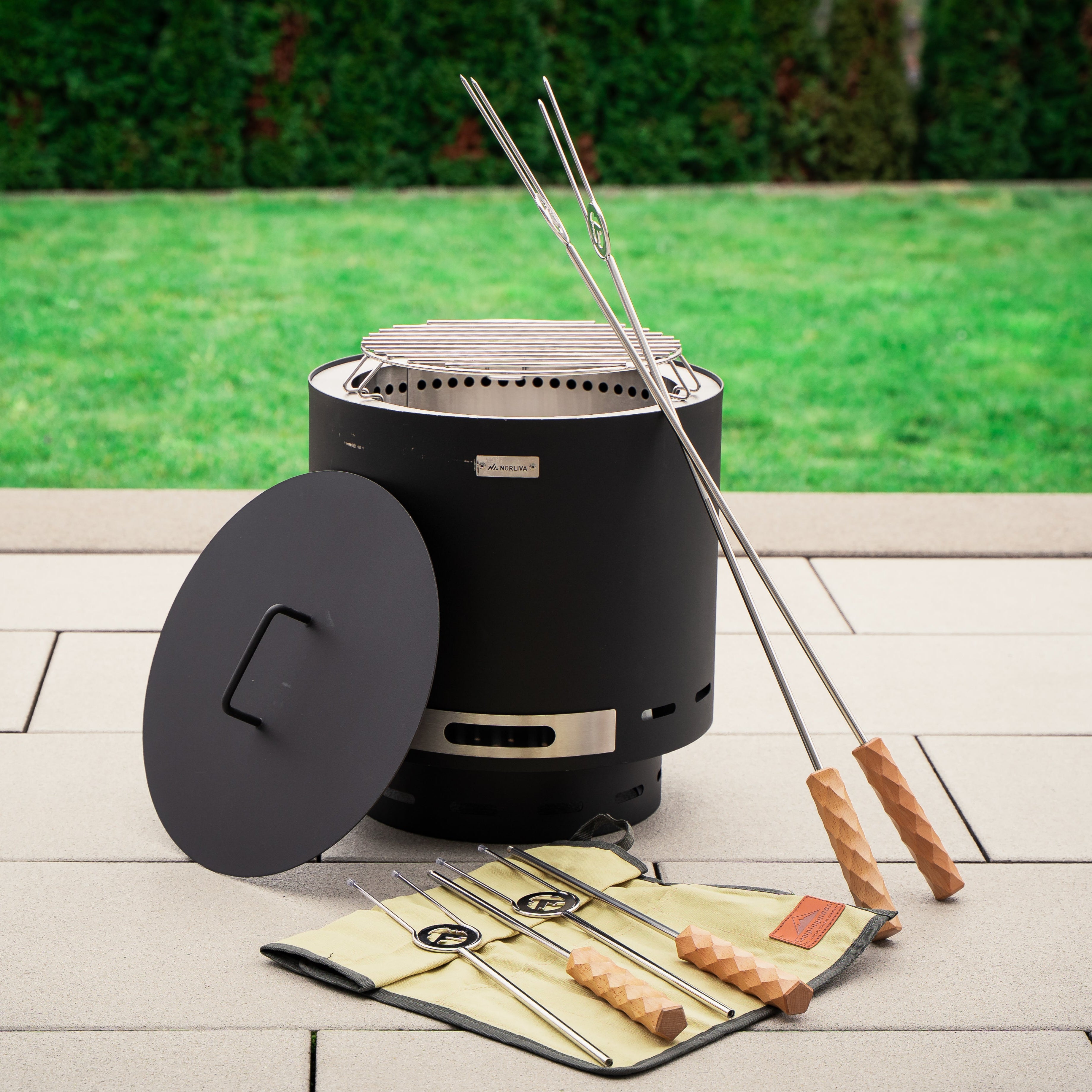 Grillspiezen lang, 4 stuks