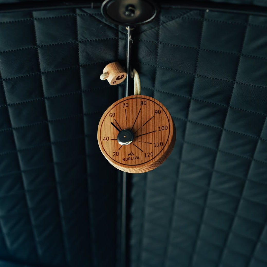 Saunathermometer, ophangbaar