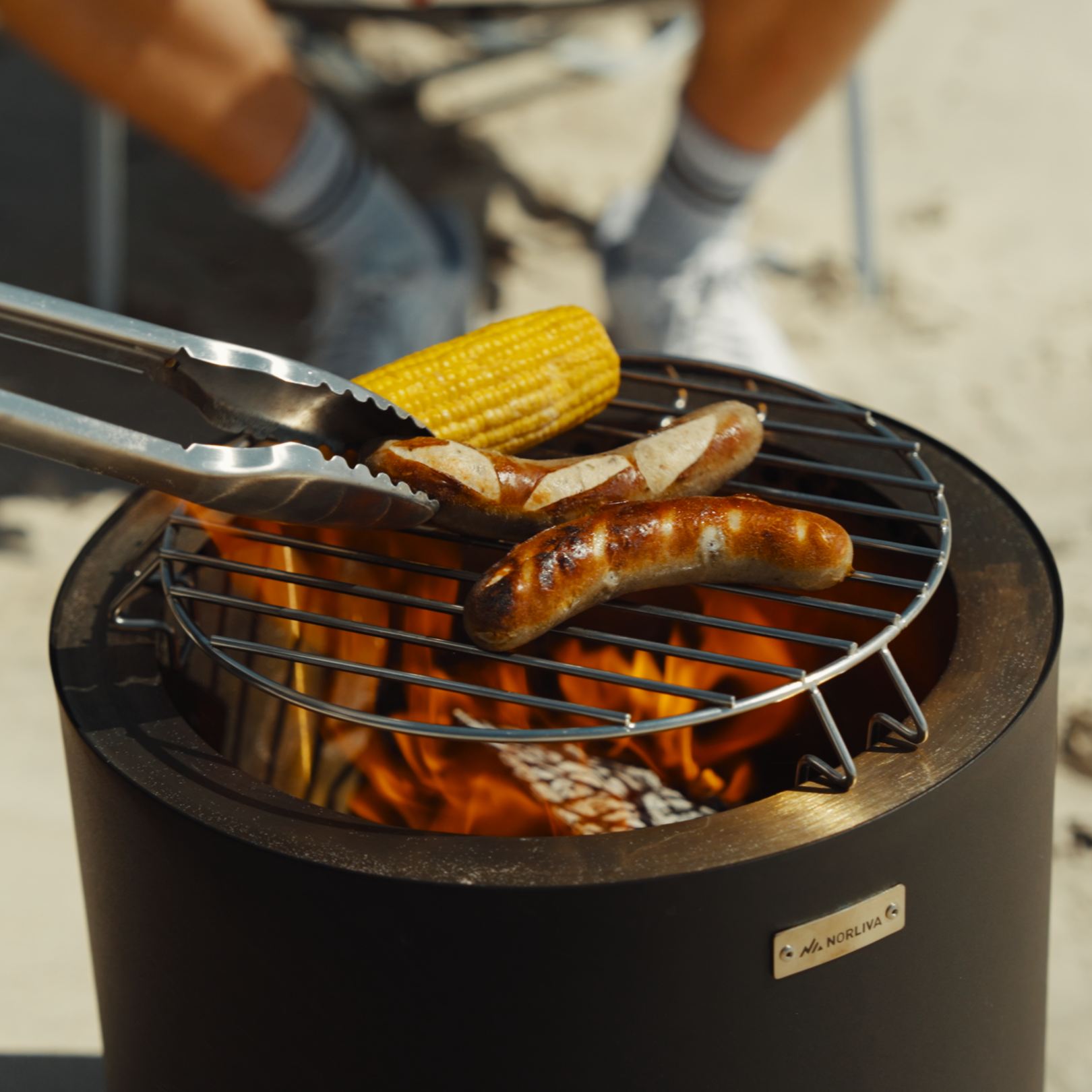 Set: Eda + Deksel + Grillrooster