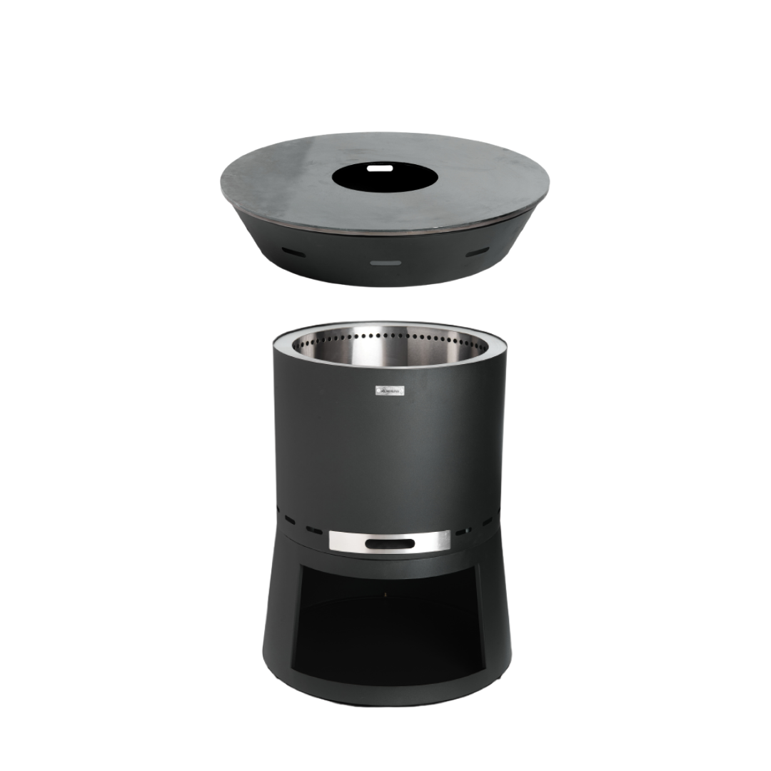 Set: Skara Pluss + vuurplaatgrill