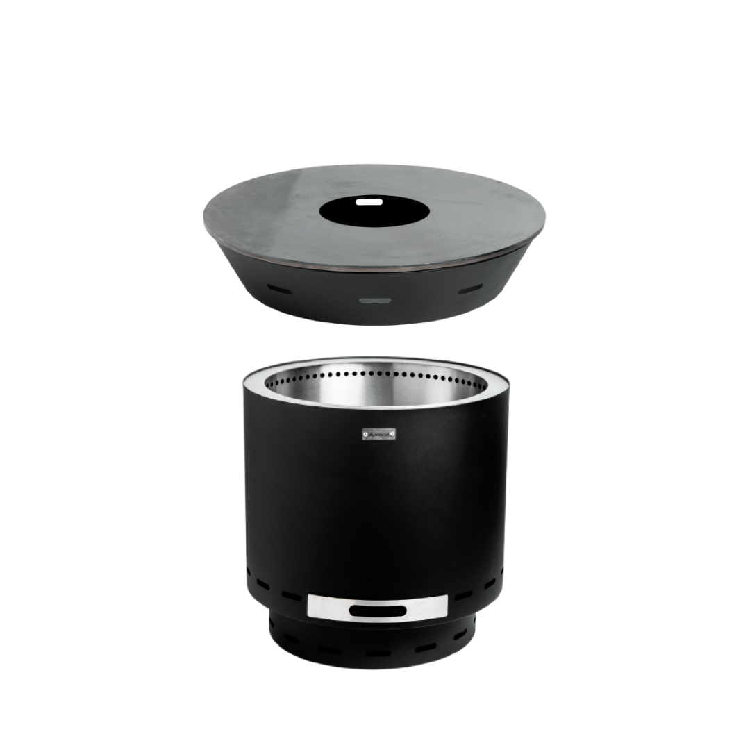 Set: Skara + vuurplaatgrill