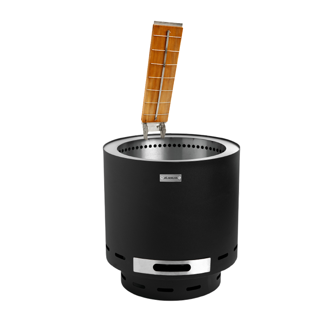 Set: Eda + plank voor vlammende zalm