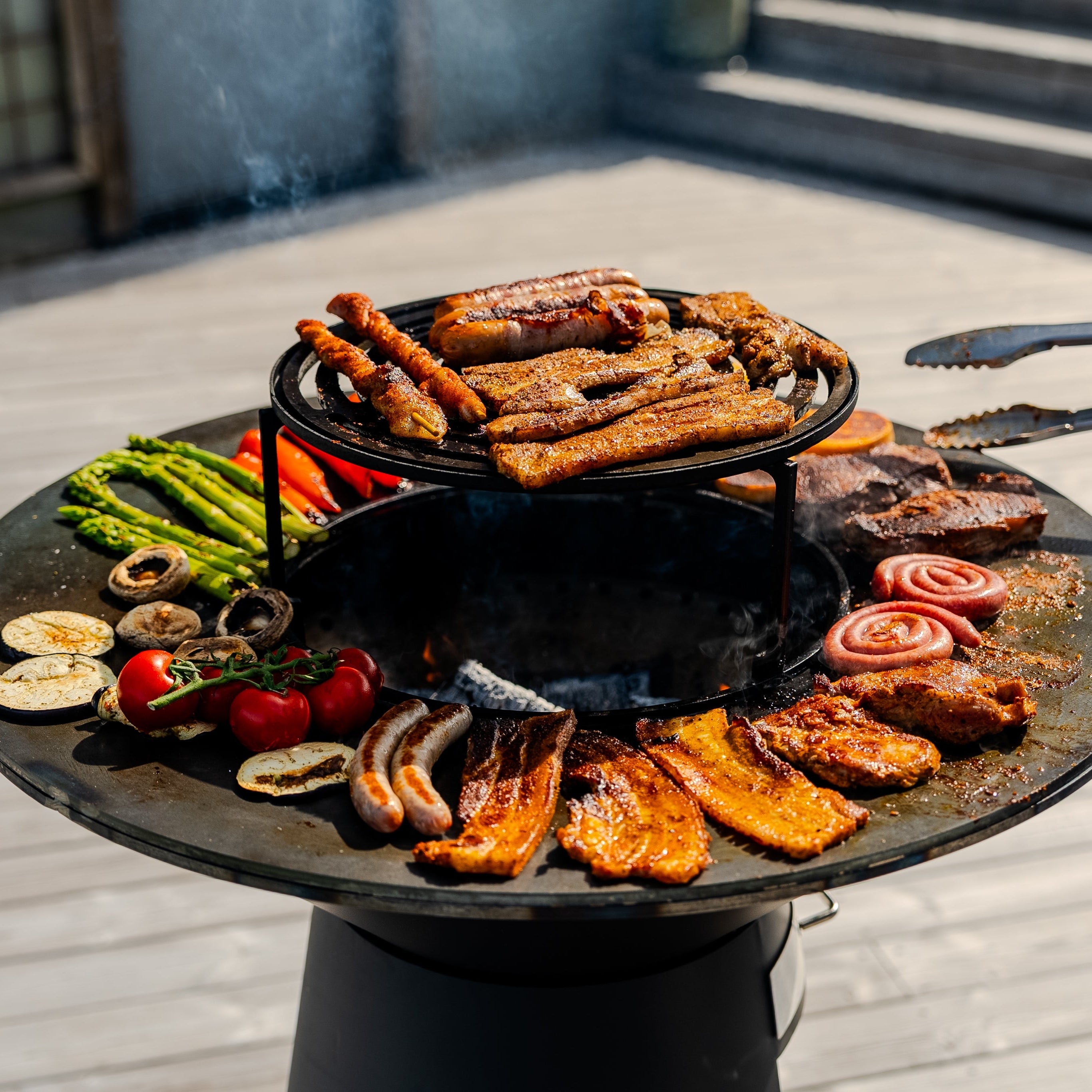 NORLIVA Aska plancha BBQ, 80 cm