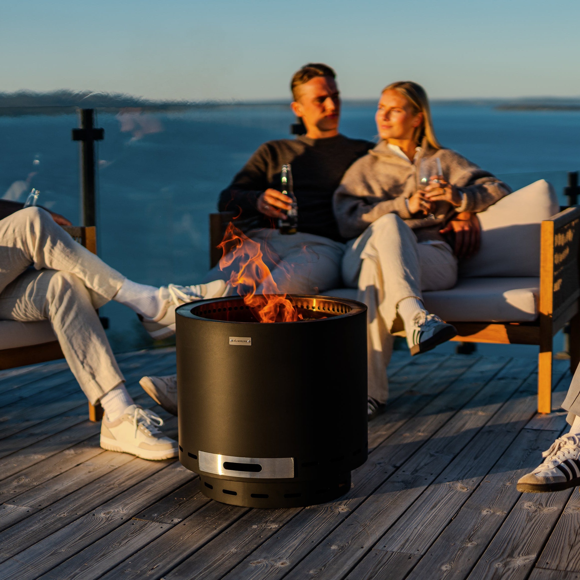 Set: Skara + Deksel + Grillrooster