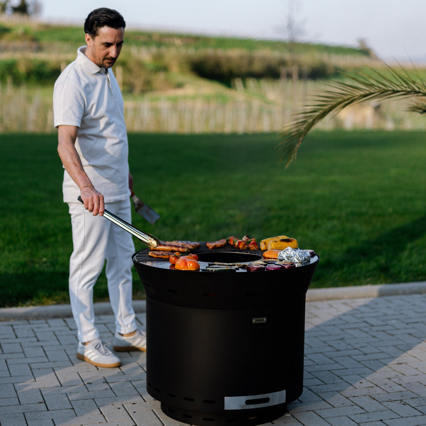 Feuerplattengrill, Plancha-opzetstuk Lunda