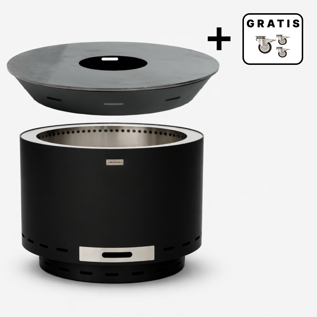 Set: Lunda + vuurplaatgrill