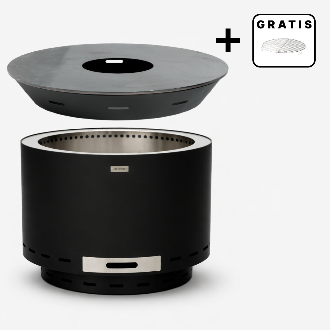 Set: Lunda + vuurplaatgrill