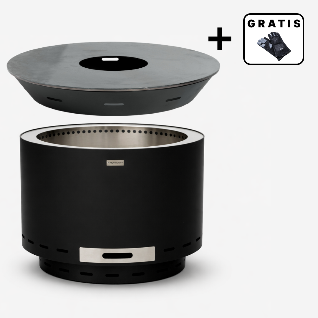 Set: Lunda + vuurplaatgrill