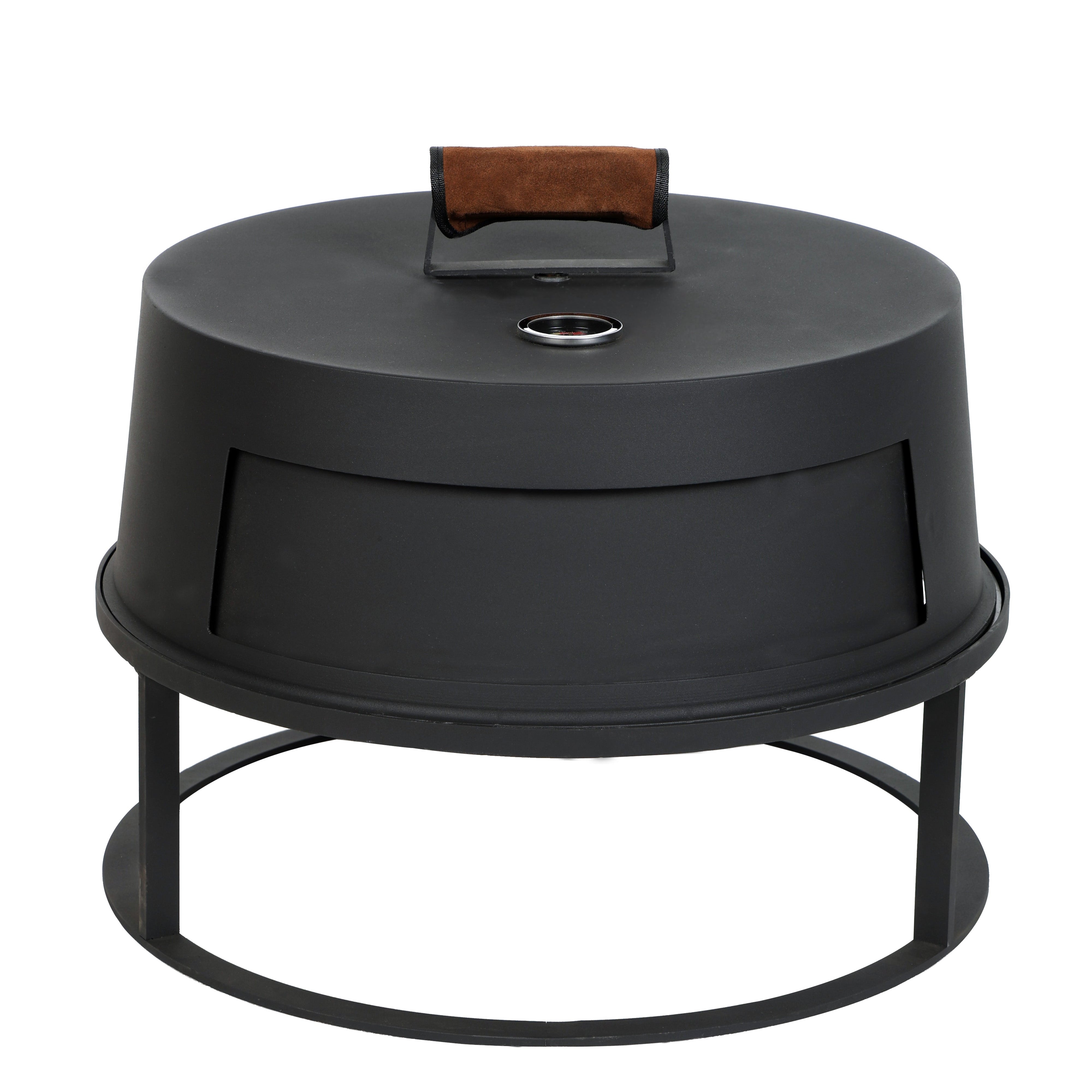 Set: Skara + Deksel + Feuerplatten-Grill + Pizzaoven-opzetstuk