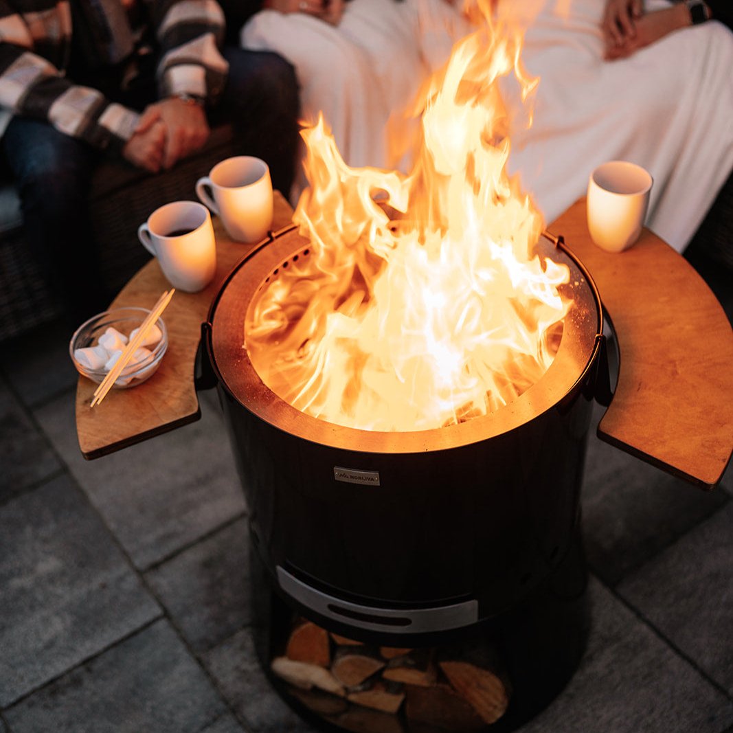 Set: Senja Pluss + Deksel + Grillrooster + Zijplanken