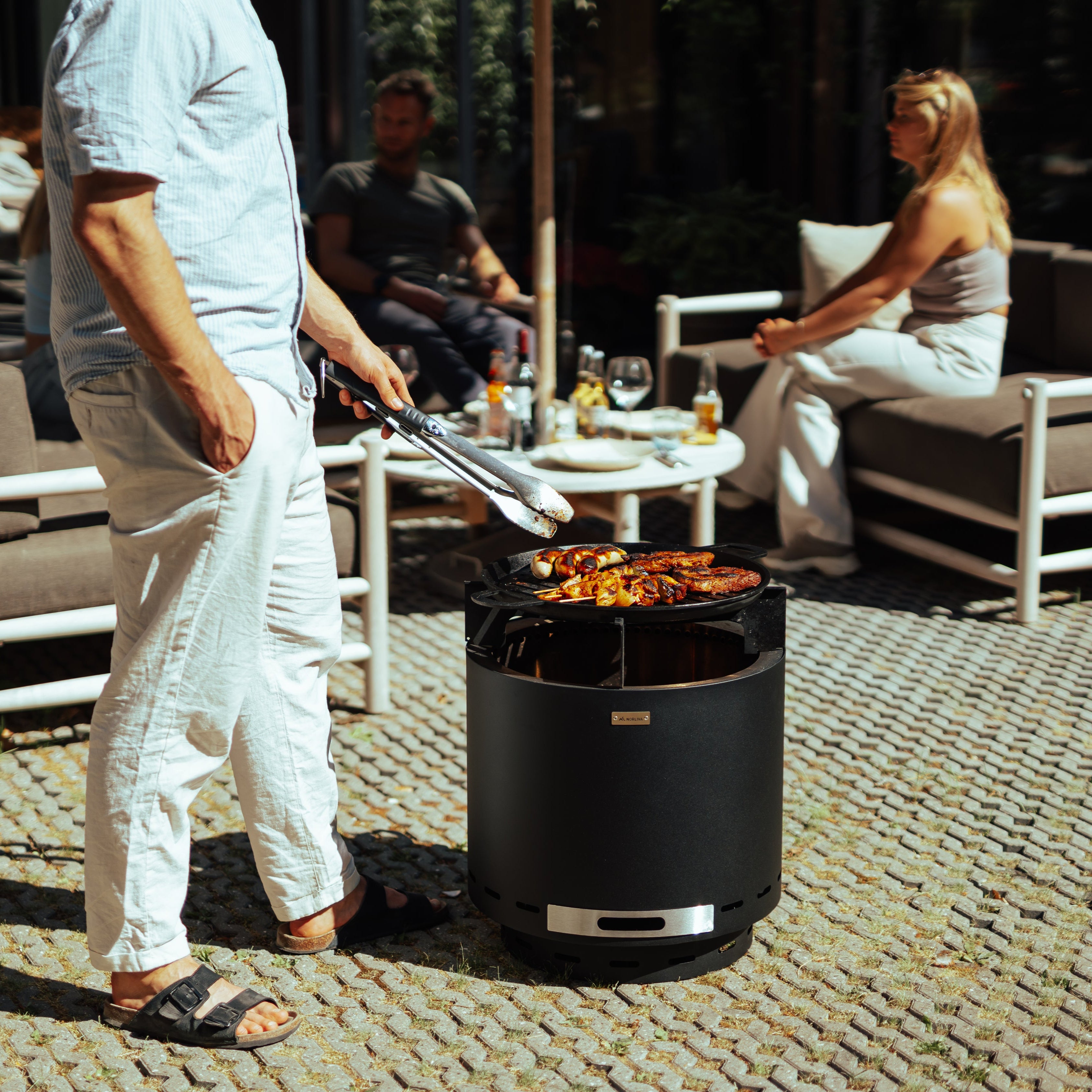 Gietijzeren-grillrooster Skara