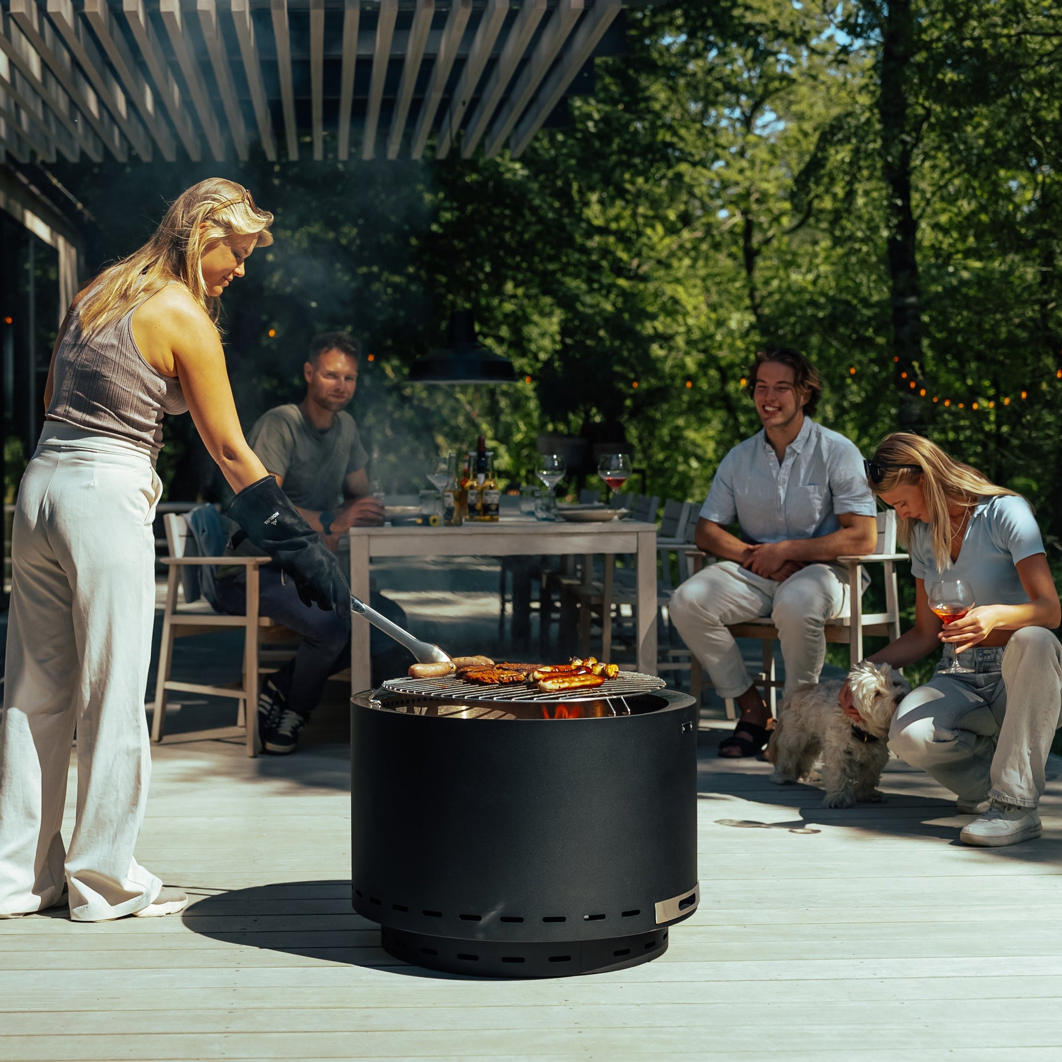 Set: Venna + Deksel + Grillrooster
