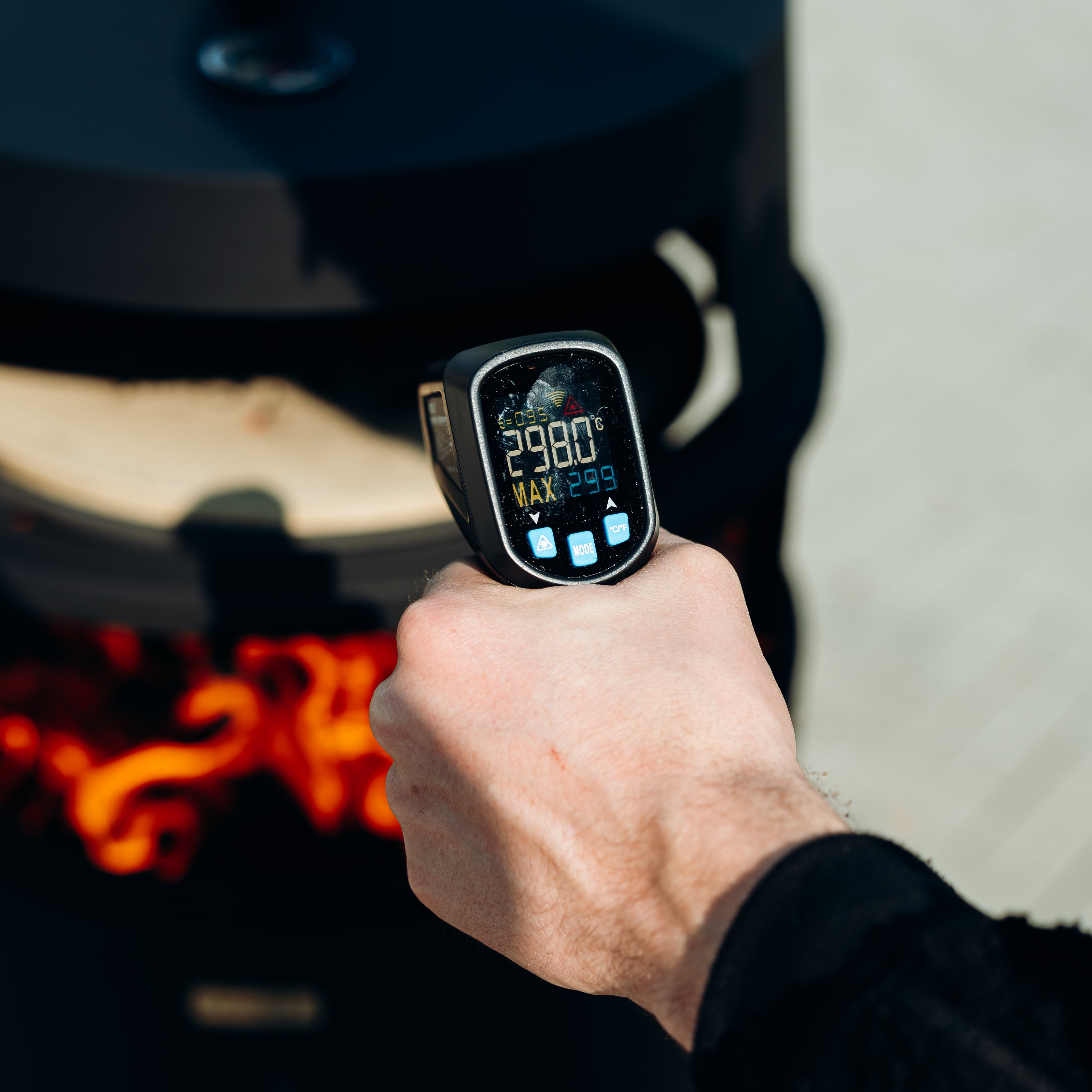 Set: Skara + Deksel + Feuerplatten-Grill + Pizzaoven-opzetstuk