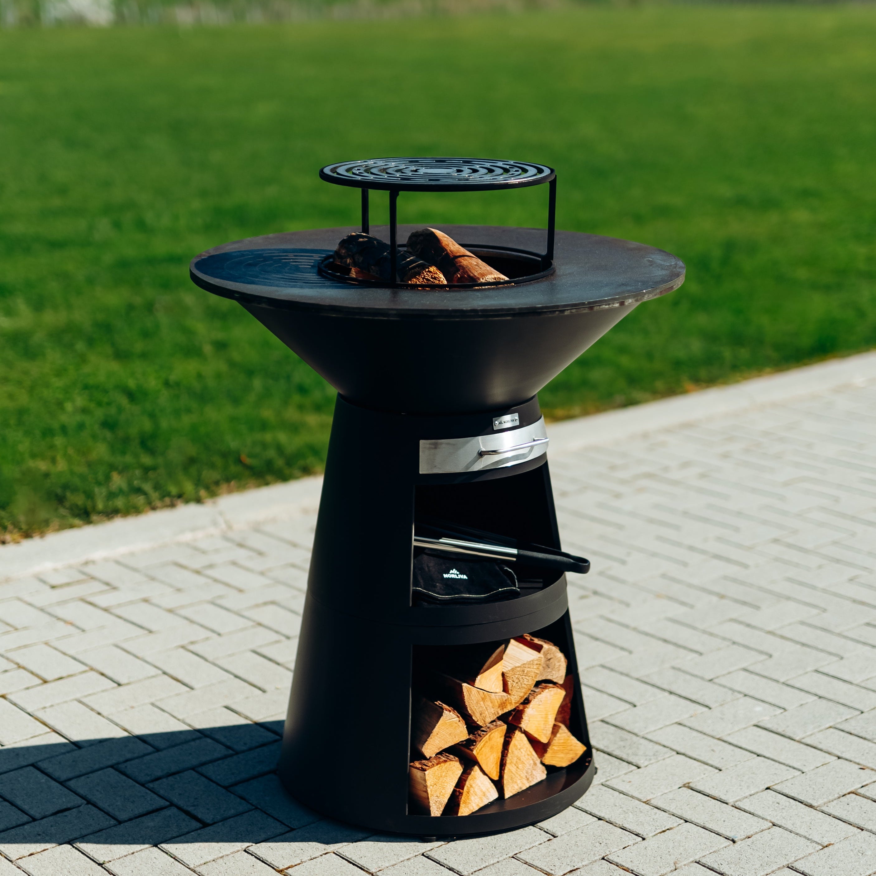 NORLIVA Aska plancha BBQ, 80 cm