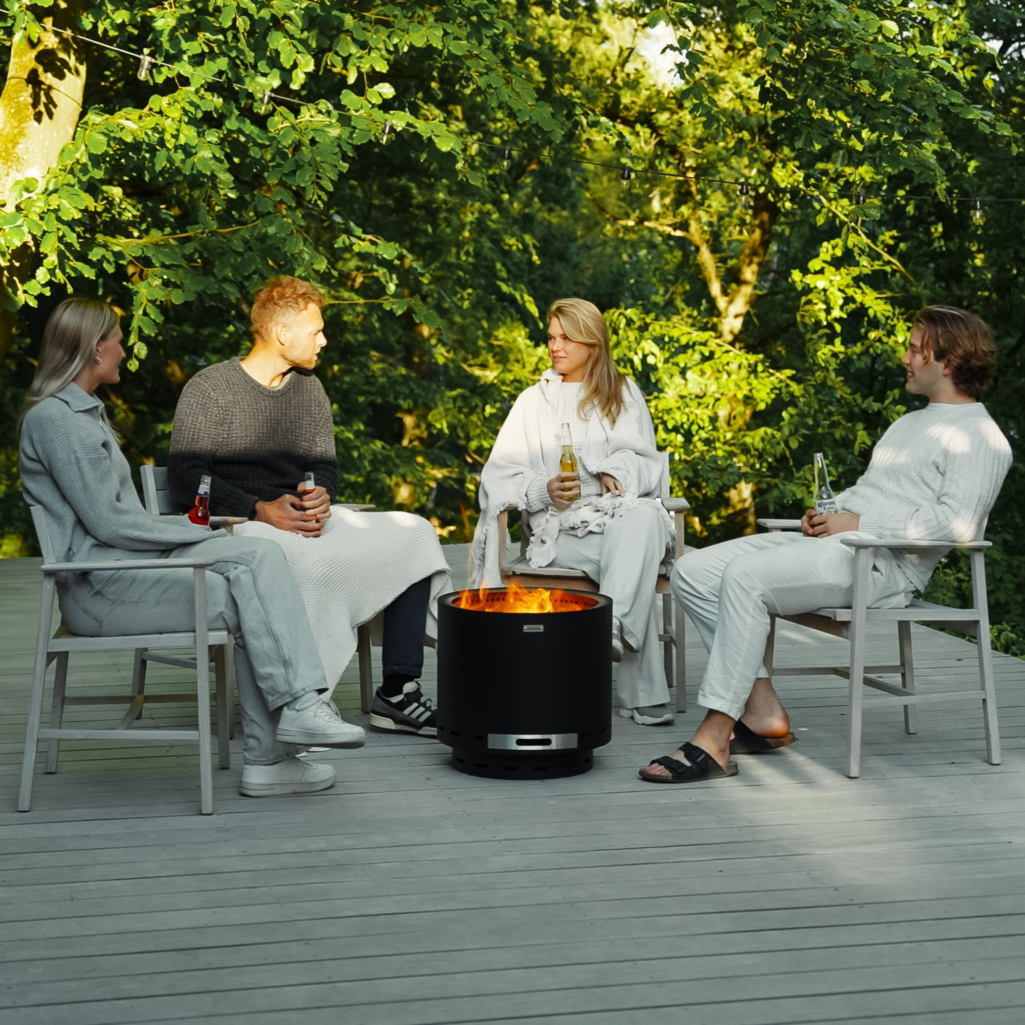 Set: Skara + vuurplaatgrill + deksel