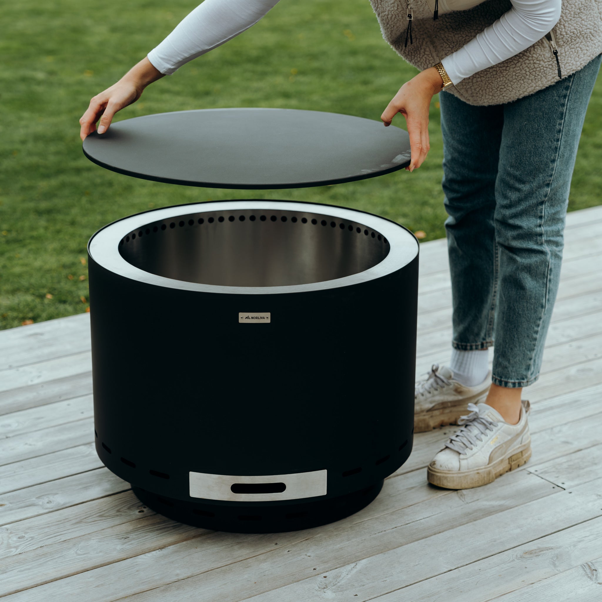 Vuurschal-deksel Venna