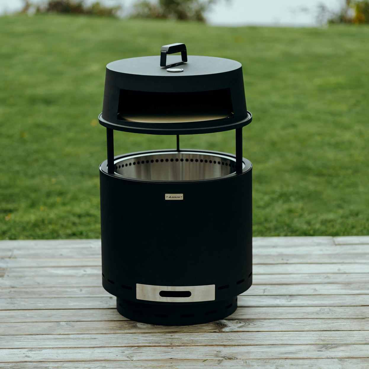 Set: Skara + Deksel + Feuerplatten-Grill + Pizzaoven-opzetstuk