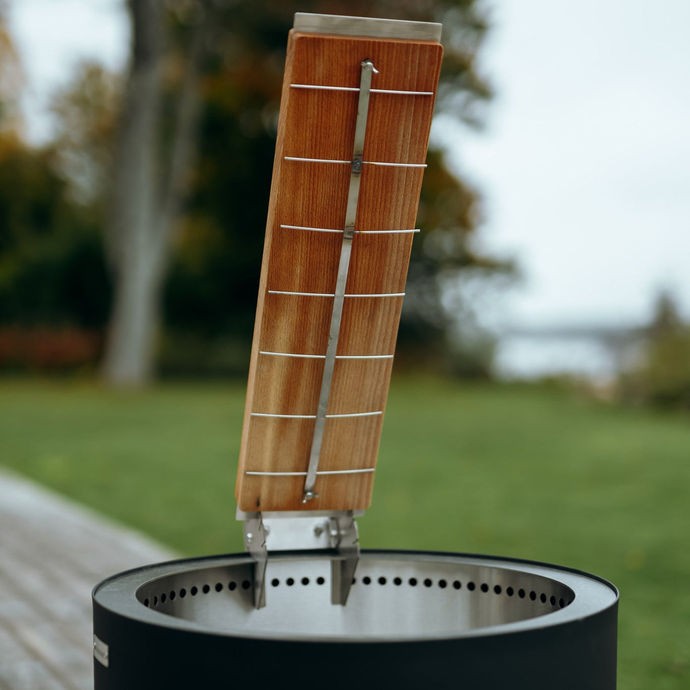 Set: Skara Pluss + plank voor vlammende zalm