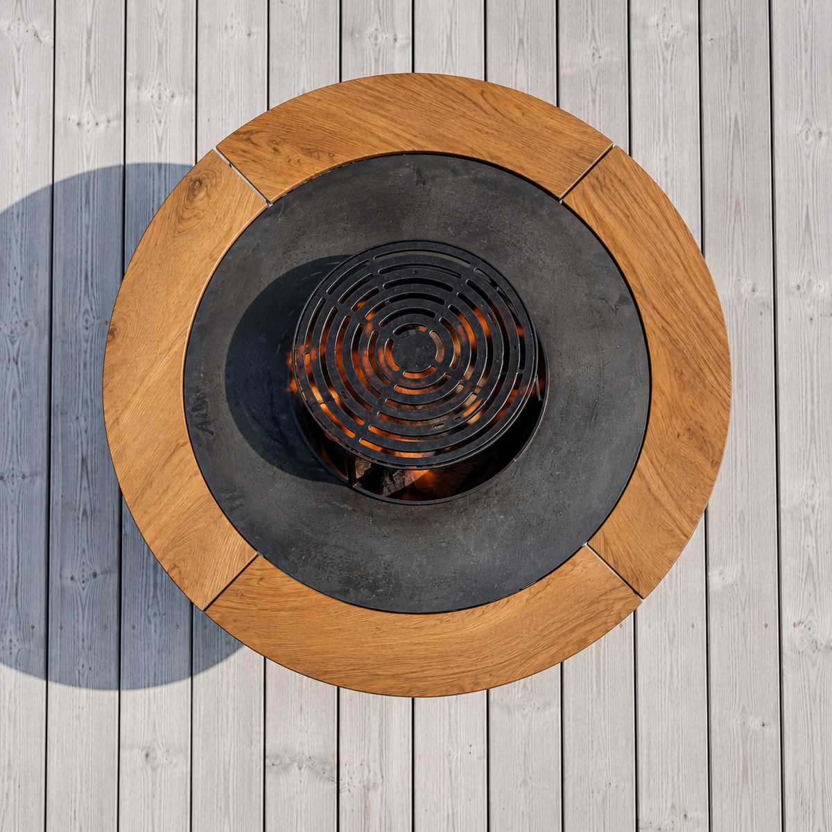 Houten omranding Aska, 1 element