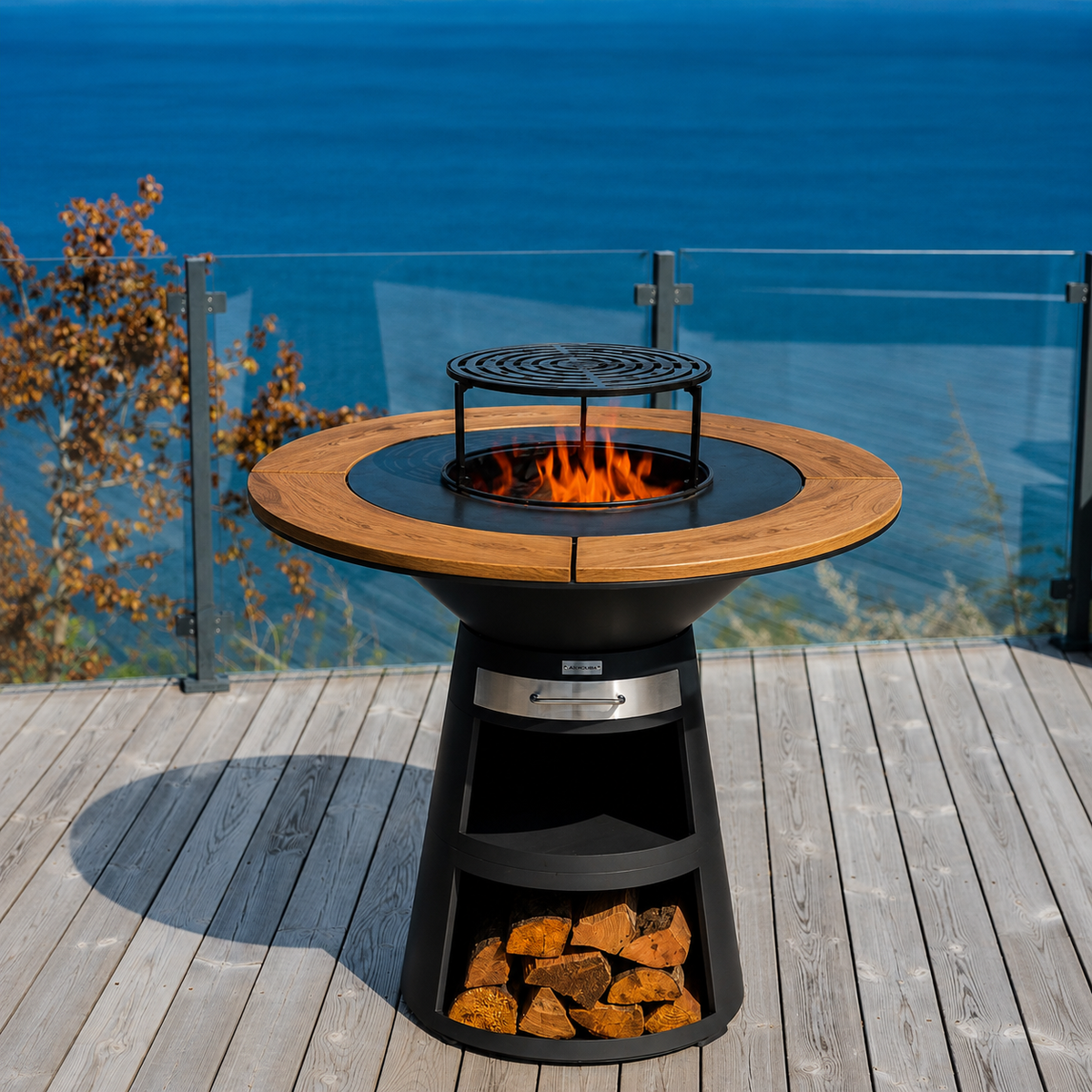 Houten omranding Aska, 1 element