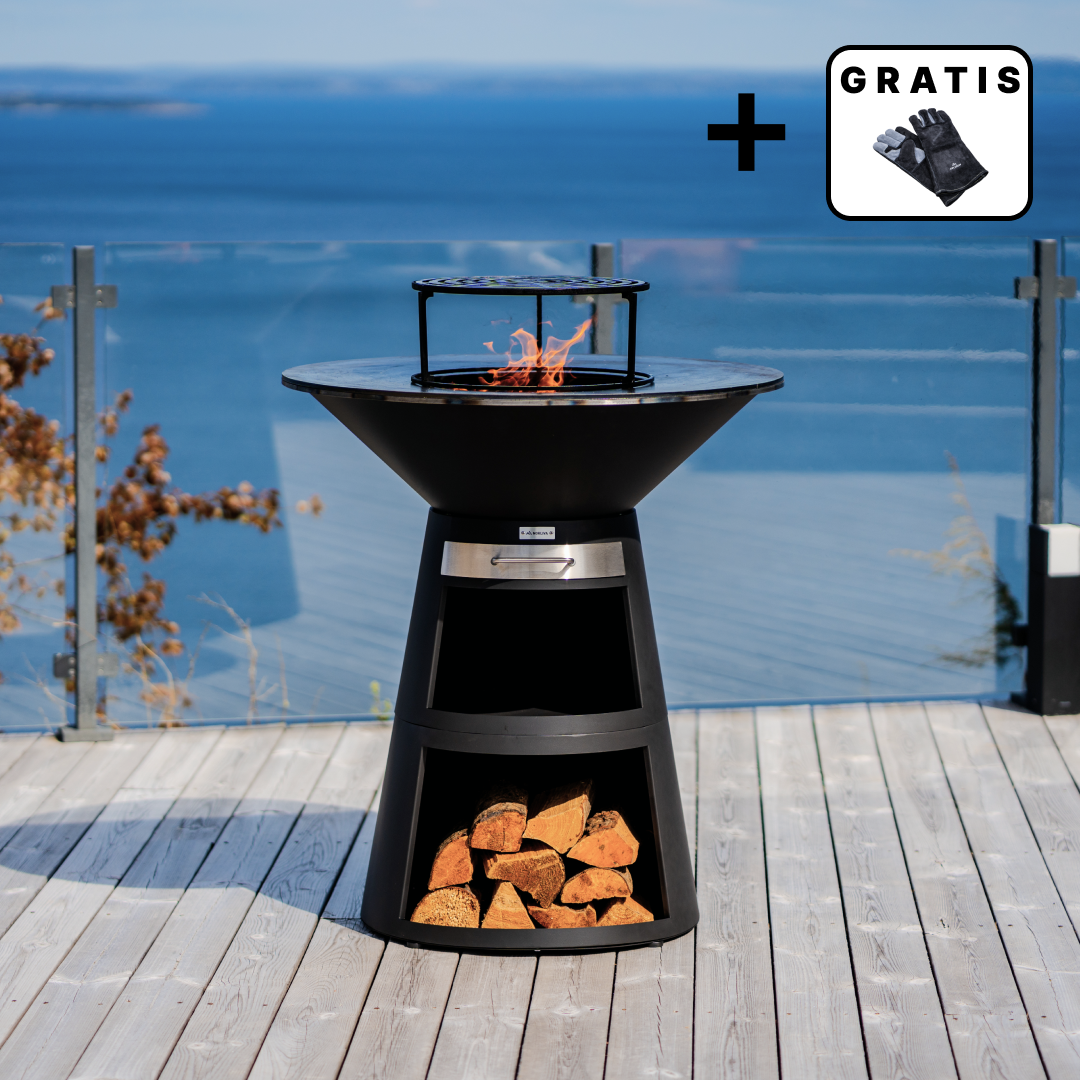 NORLIVA Aska plancha BBQ, 80 cm