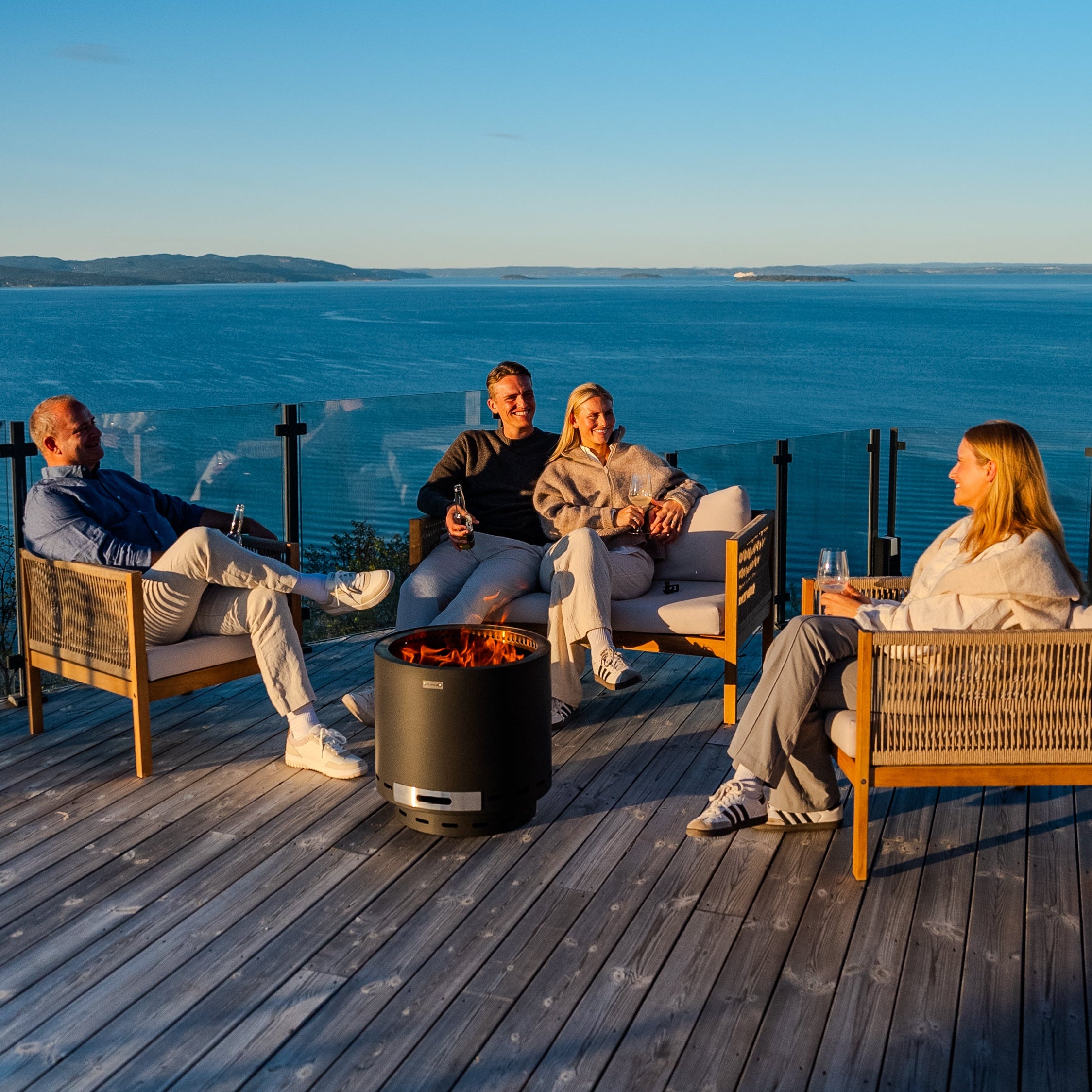 Set: Skara + Deksel + Grillrooster