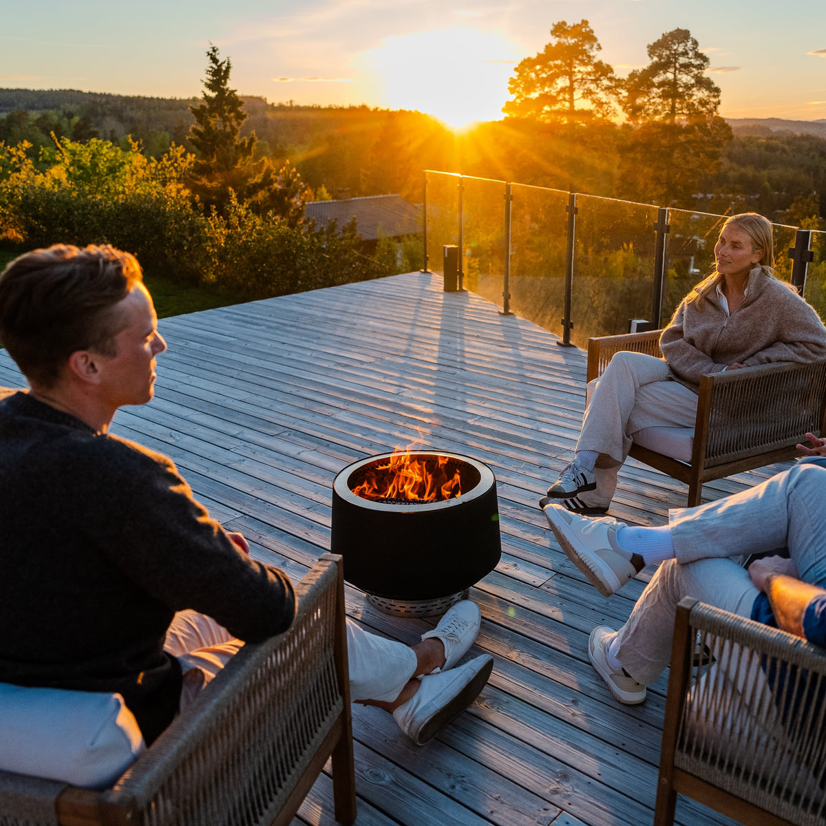 Set: Juna + deksel + grillrooster