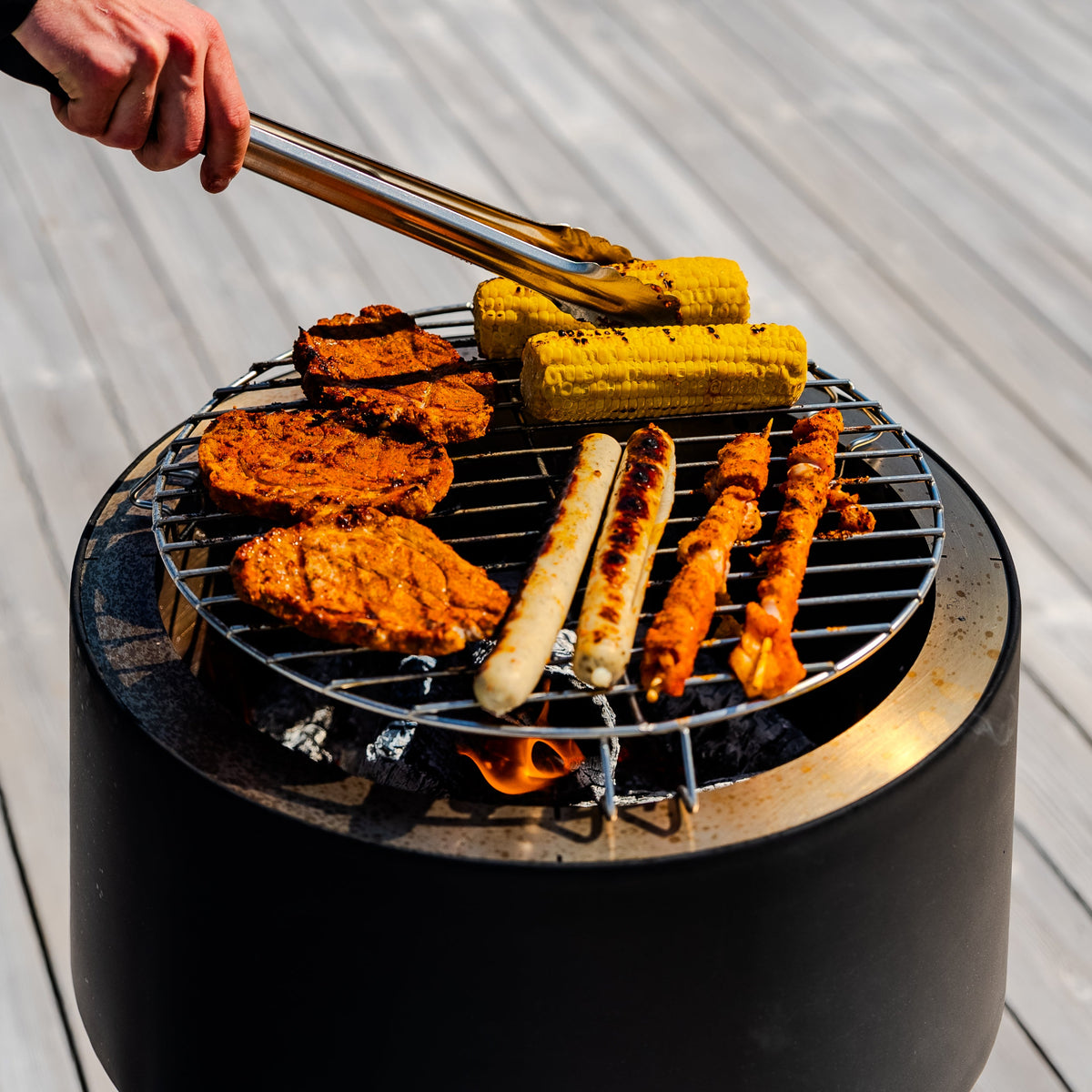 Set: Juna + deksel + grillrooster
