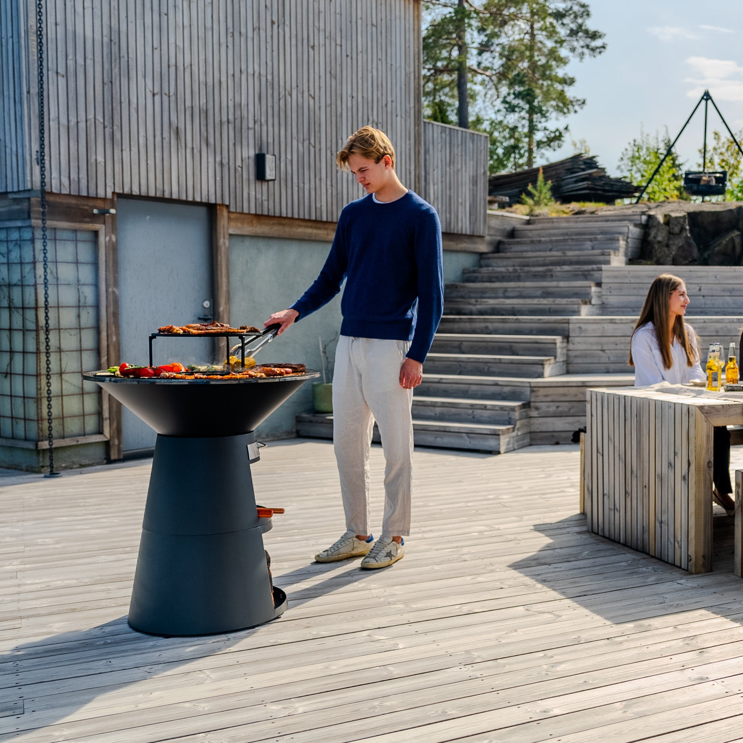 NORLIVA Aska plancha BBQ, 80 cm
