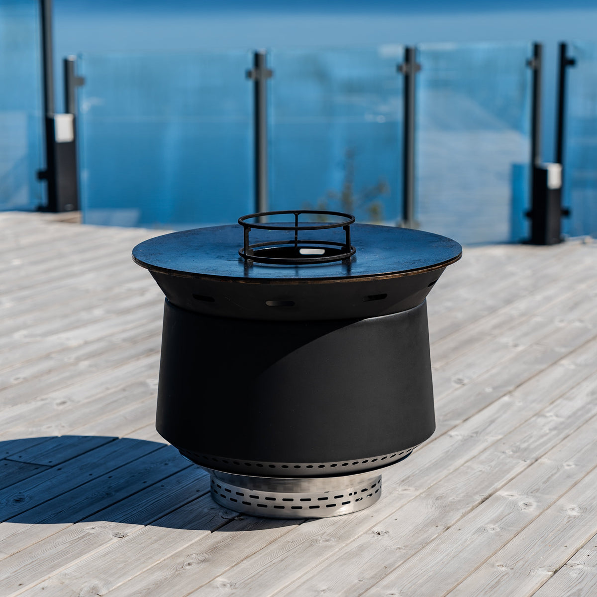 Set:Juna + vuurplaatgrill