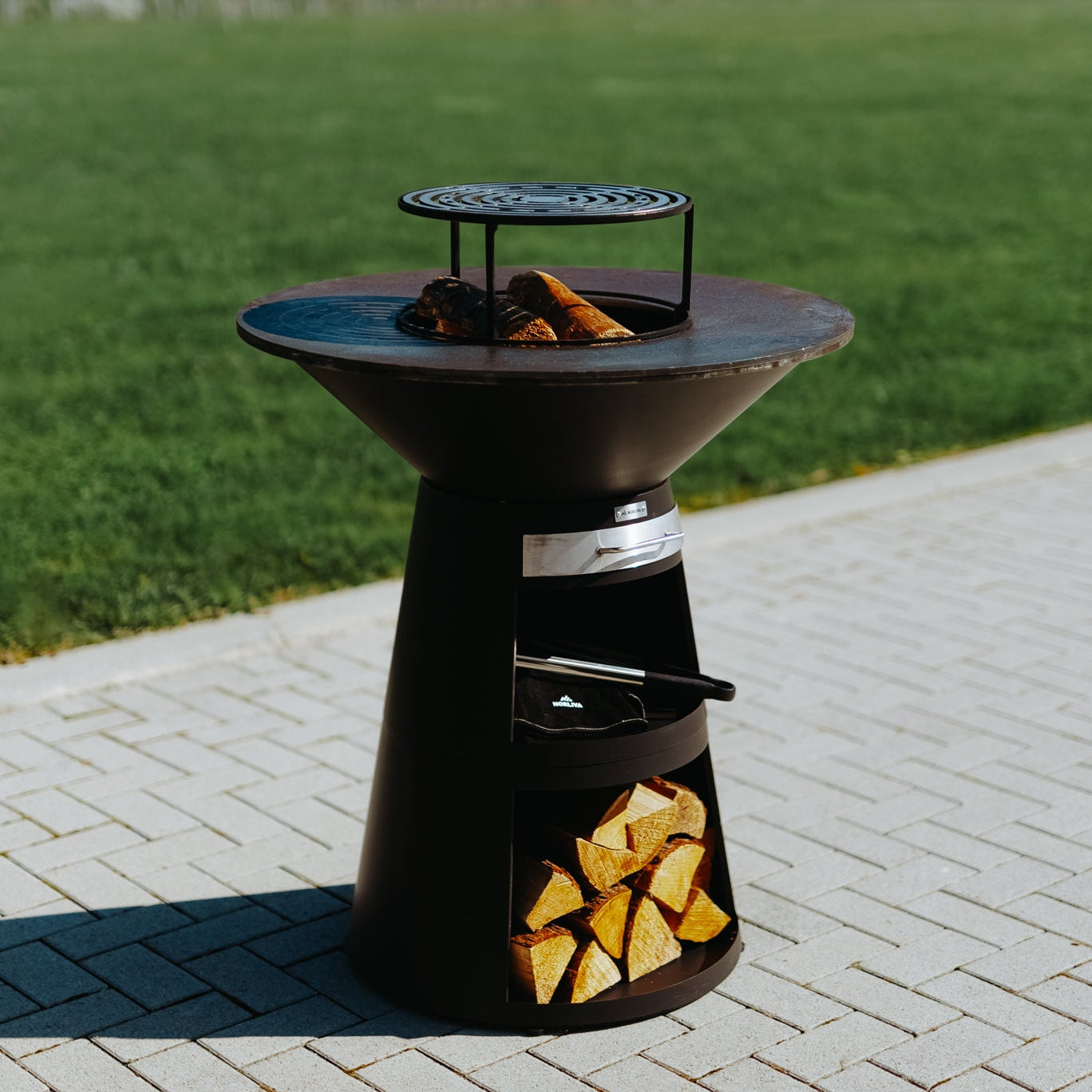 NORLIVA Aska plancha BBQ, 80 cm