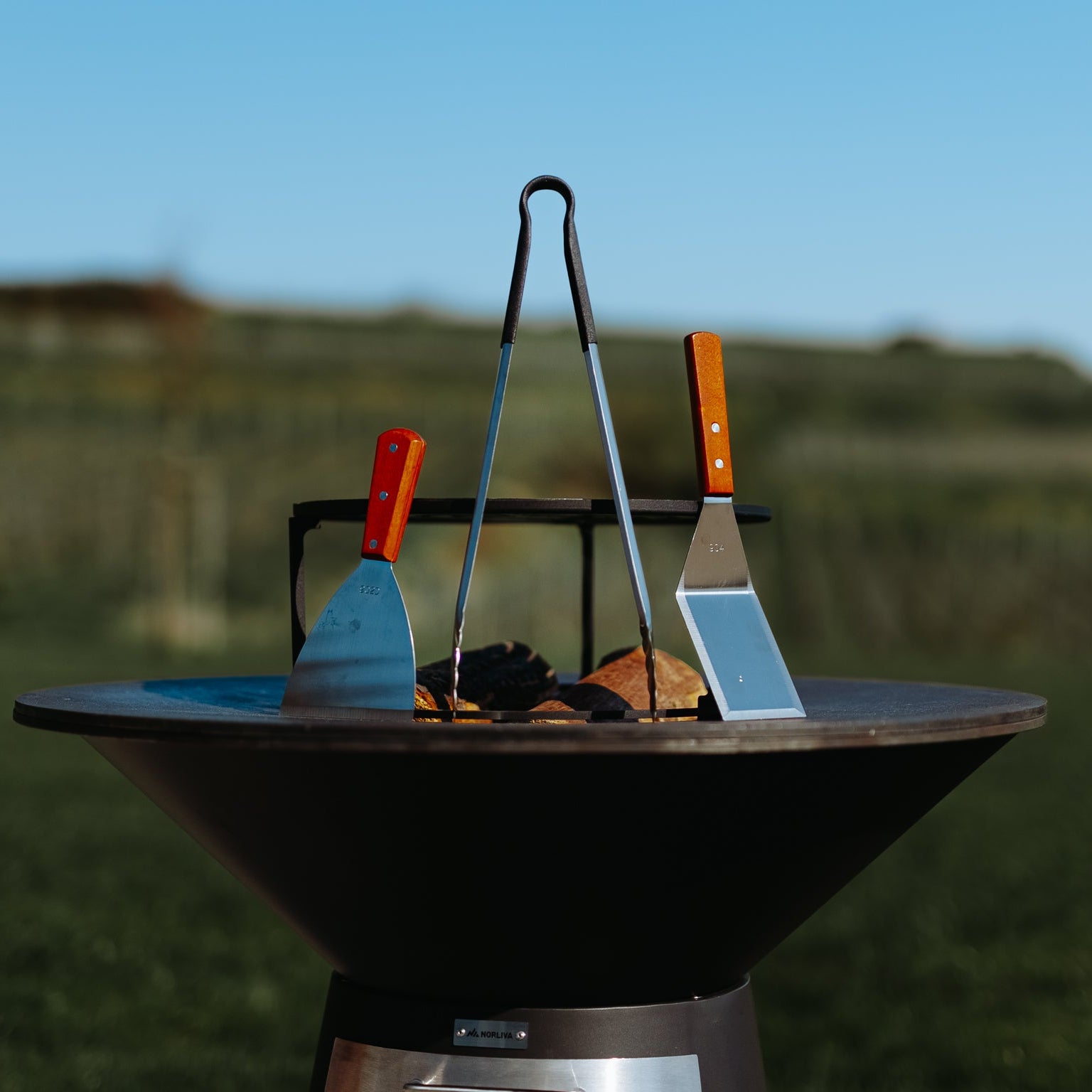 Grillaccessoireset, 4-delig