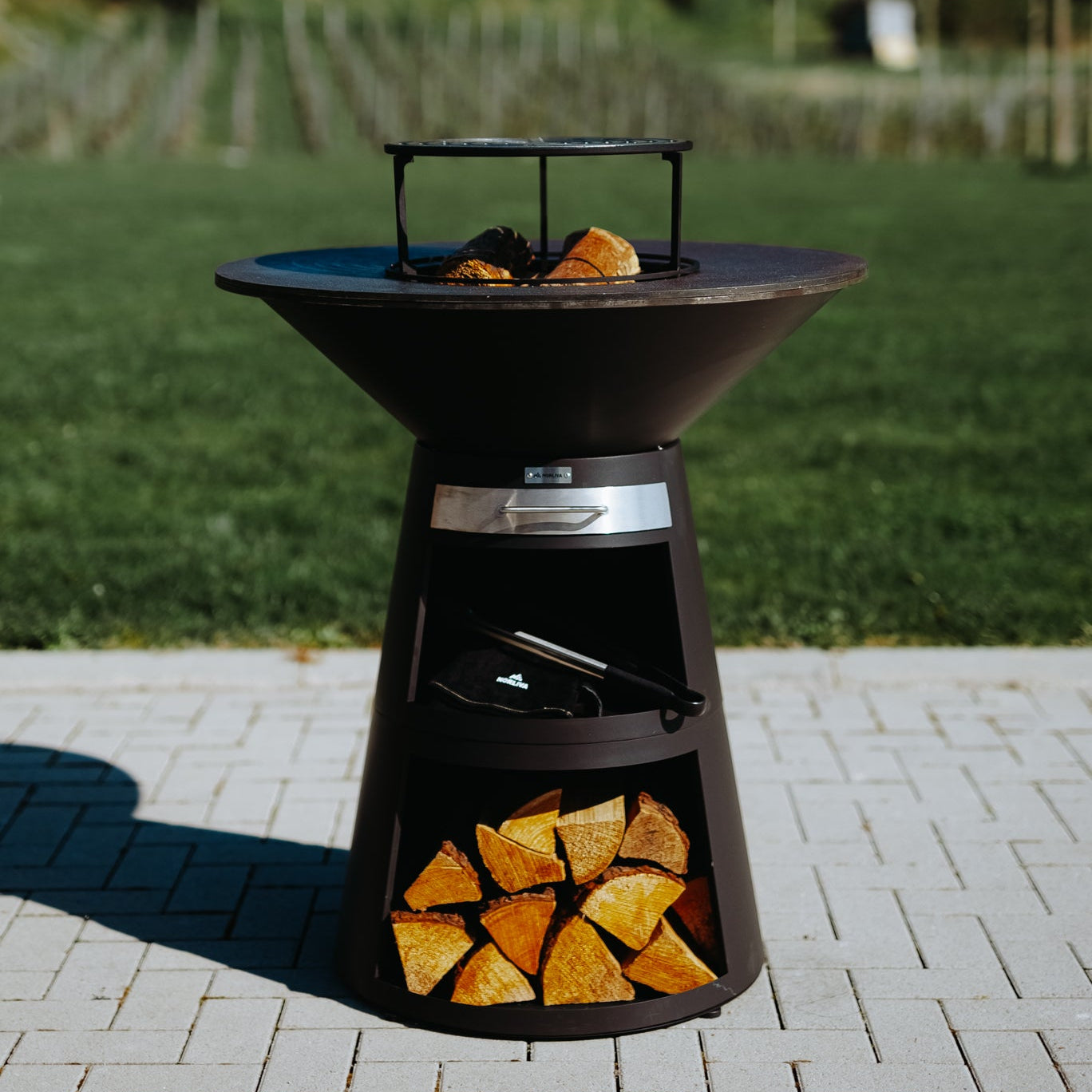 NORLIVA Aska plancha BBQ, 80 cm