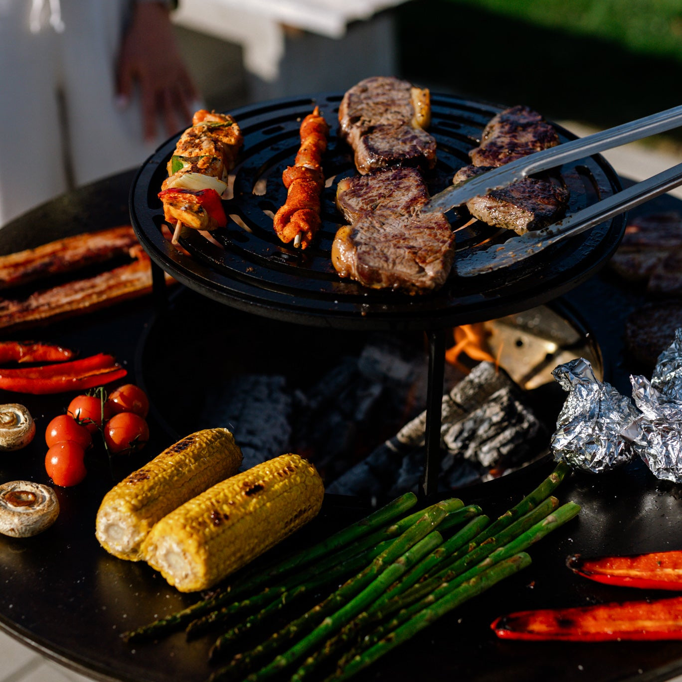 NORLIVA Aska plancha BBQ, 80 cm