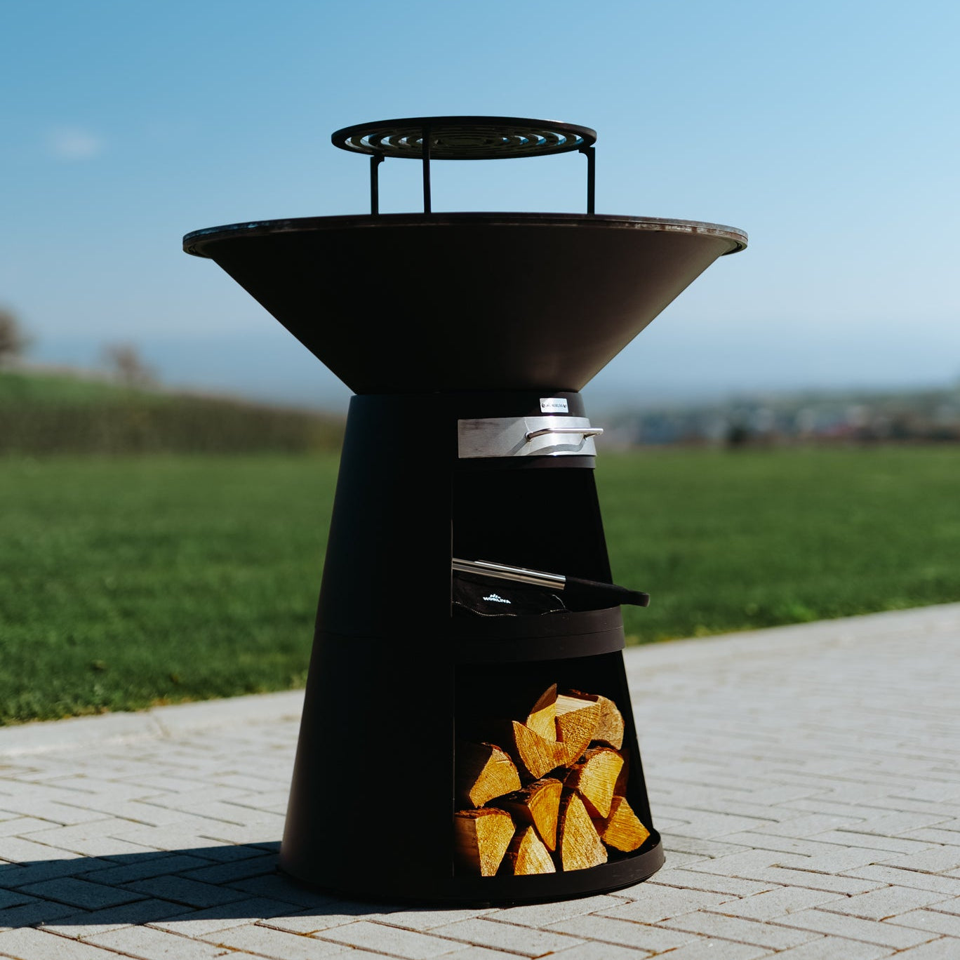 NORLIVA Aska plancha BBQ, 80 cm