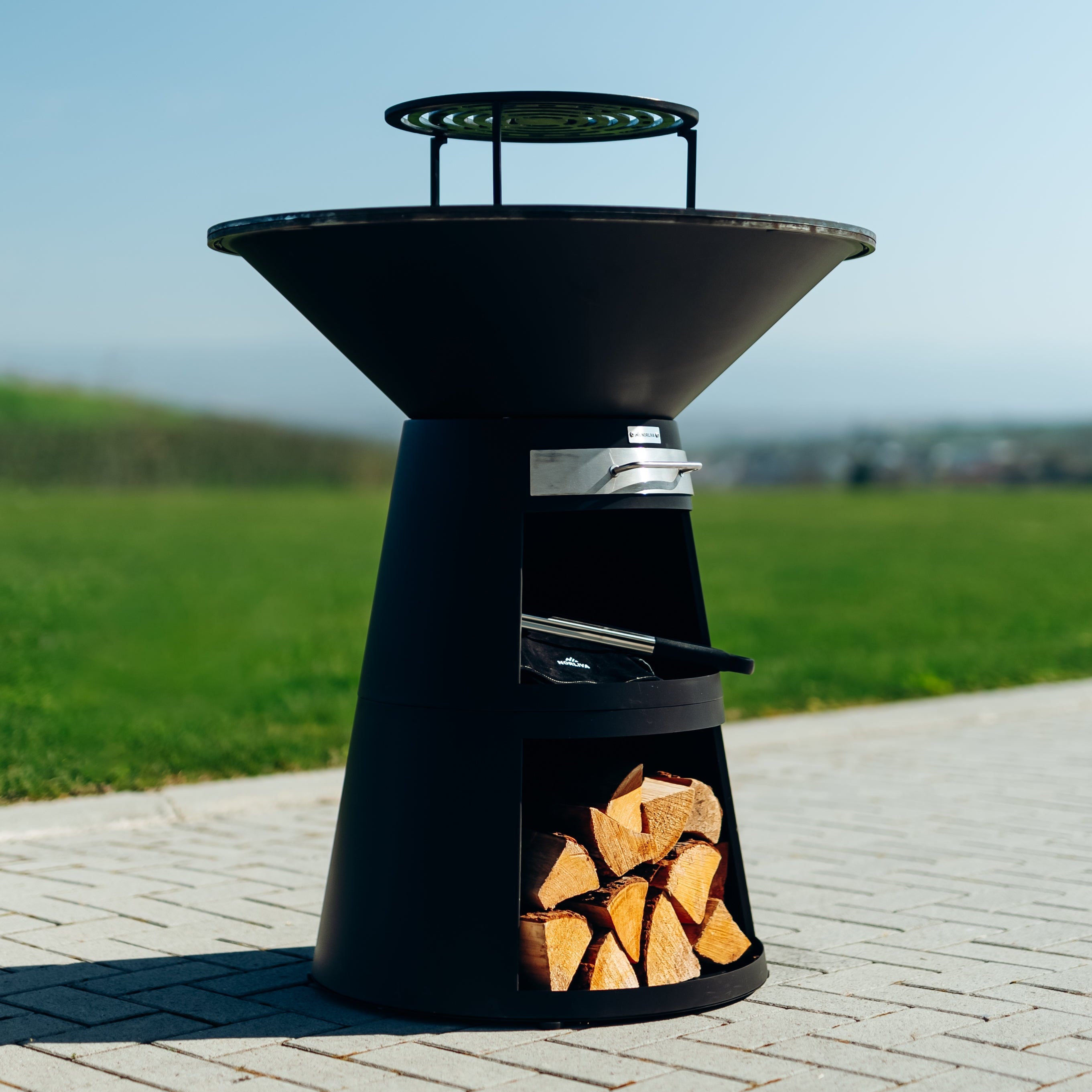 NORLIVA Aska plancha BBQ, 80 cm