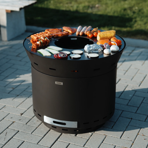 Feuerplattengrill, Plancha-opzetstuk Lunda