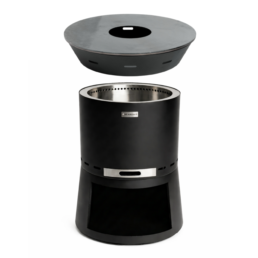 Set: Skara Pluss + vuurplaatgrill