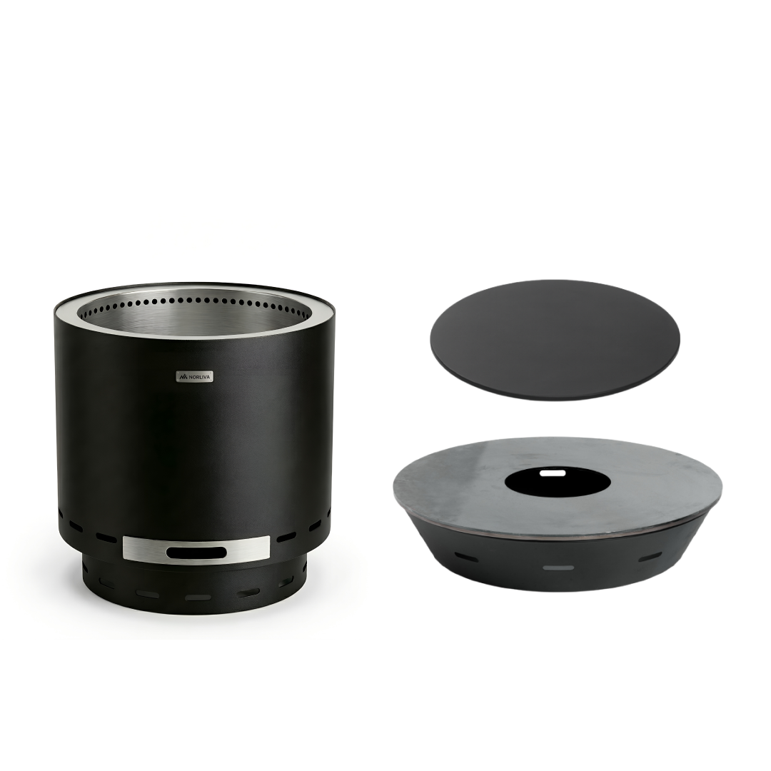 Set: Skara + vuurplaatgrill + deksel