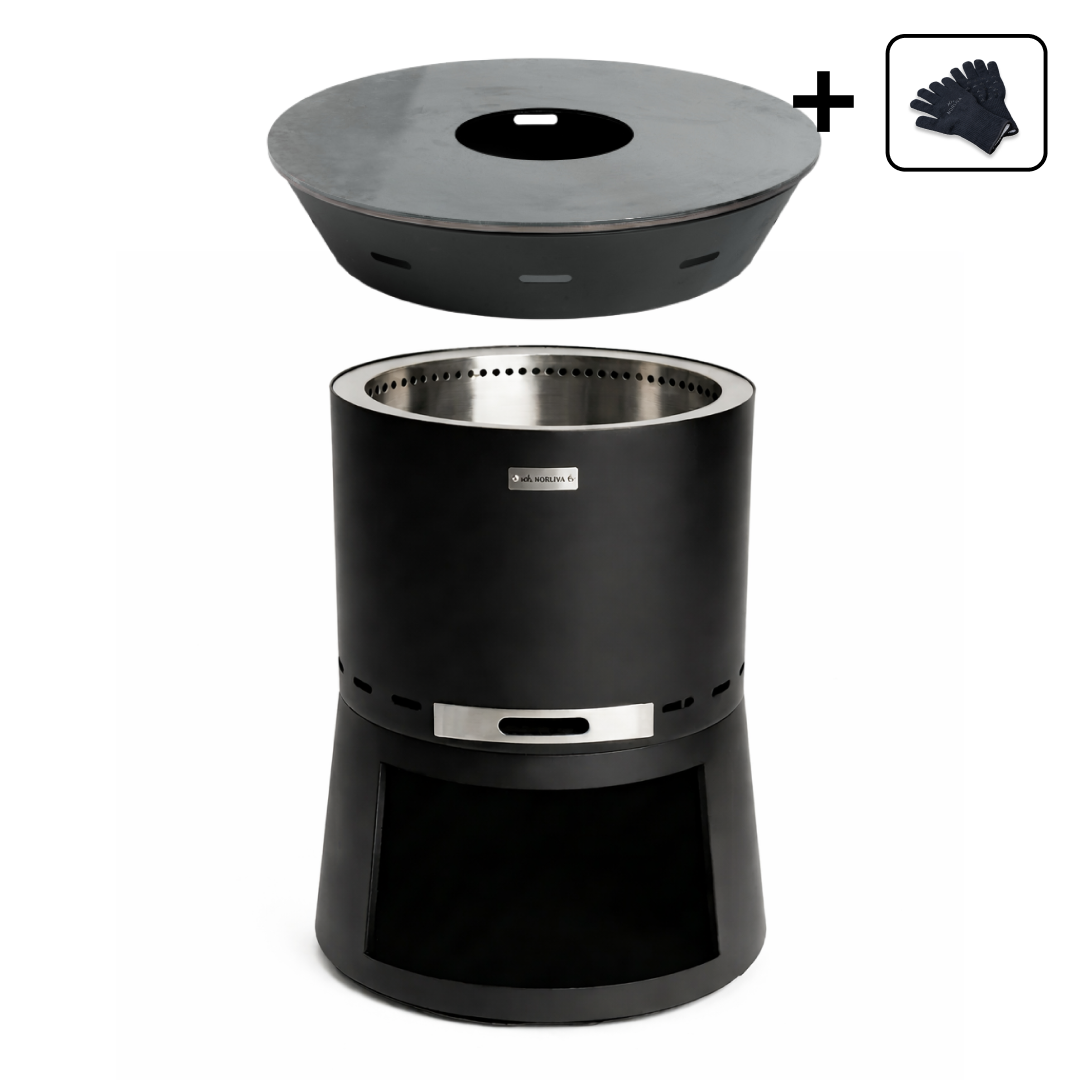 Set: Skara Pluss + vuurplaatgrill